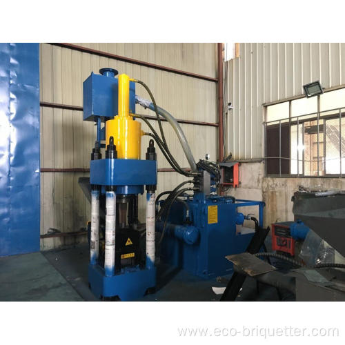 Waste Aluminum Copper Scrap Briquette Recycling Machine